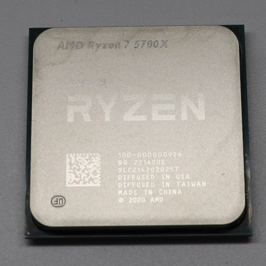中古動作品 AMD Ryzen 7 5700X AM4 CPU Amazon | AMD Ryzen 7 5700X without cooler 3.4GHz 8コア / 16