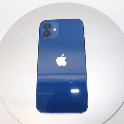 【札幌店】中古  【SIMロック解除済み】【SoftBank】Apple iPhone12 6.1インチ 64GB (ブルー) MGHR3J/A 155555 