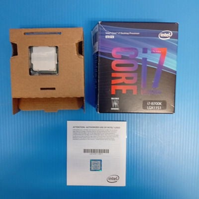 【大須店】中古  INTEL Core i7 8700K (1151/3.70GHz/12M/C6/T12) 136197 