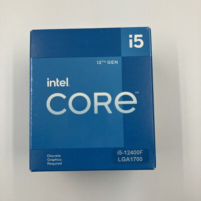 【なんば店】中古  INTEL Core i5 12400F  (1700/2.5G/18M/C6/T12) 148615 
