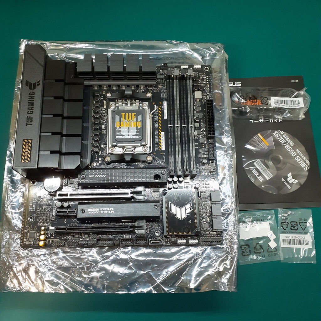 中古 ASUS TUF GAMING B650M-PLUS WIFI(B650 AM5 mATX) 168301