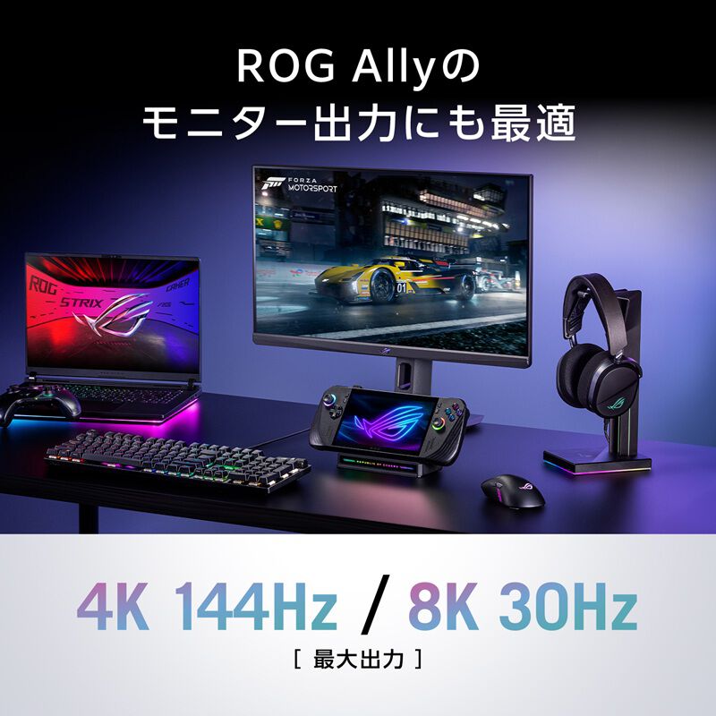 ASUS ROG Bulwark Dock DG300 (DG300 ROG USB-C DOCK) ｜ パソコン通販