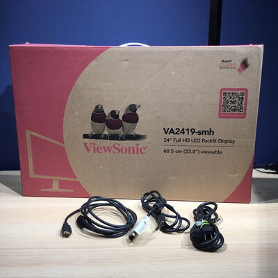 【松山環状枝松店】中古  Viewsonic VA2419-SMH-7 (23.8”W 1A1H 5ms IPS) 182907 