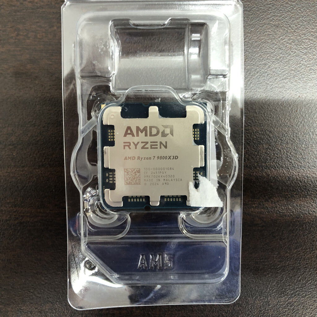 中古 AMD Ryzen 7 9800X3D (AM5/4.7/104M/C8/T16/120W) 1460025260