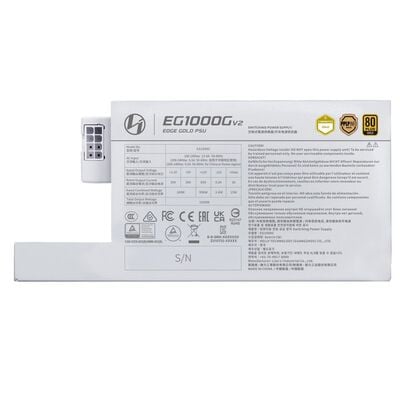 Lian-Li  EDGE Gold V2 1000W with EDGE Hub V2 White EG1000CWH (ATX1000W ホワイト) 