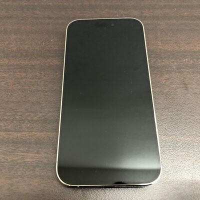 【福山ココローズ店】中古  【au版SIMフリー】Apple iPhone14 Pro 6.1インチ 256GB (ゴールド) MQ173J/A 155016 