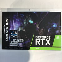 中古  玄人志向 GG-RTX3060-E12GB/OC/DF (RTX3060 12GB) 144779 