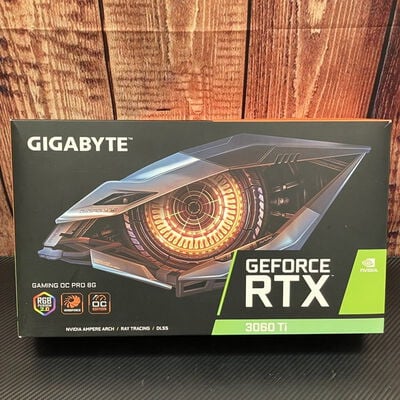 【富士青葉店】中古  GIGABYTE GV-N306TGAMINGOC PRO-8GD Rev2.0（RTX3060Ti 8GB） 3480039391 