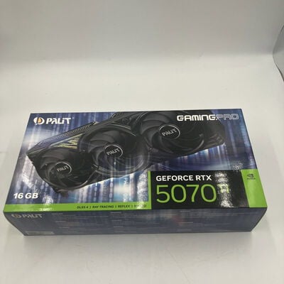【なんば店】中古  Palit NE7507T019T2-GB2031A (RTX5070Ti GamingPro 16GB) 176552 