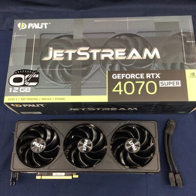 【川崎店】中古  Palit NED407ST19K9-1043J (RTX4070 SUPER 12GB) 163399 