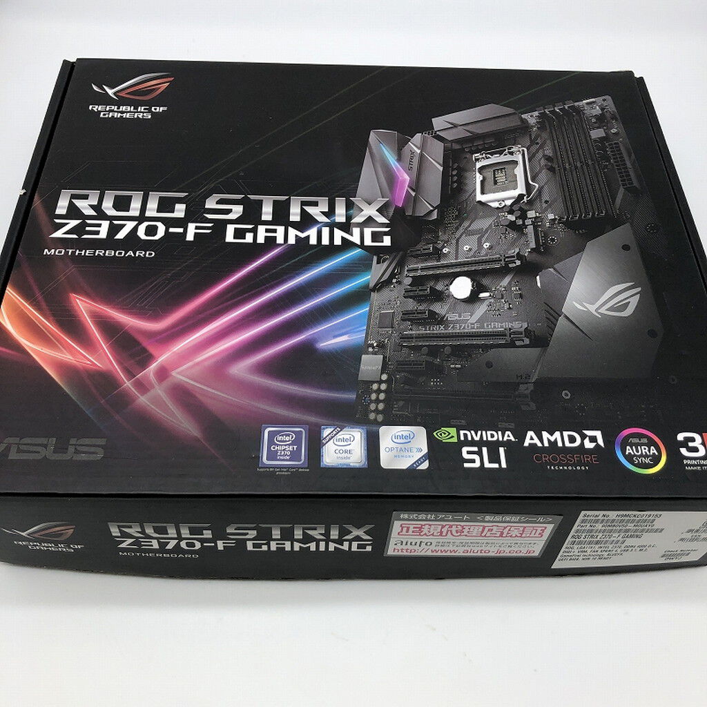 中古 ASUS ROG STRIX Z370-F GAMING (Z370 1151 ATX DDR4) 136224
