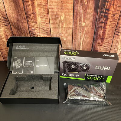 【富士青葉店】中古  ASUS DUAL-RTX4060TI-O8G (RTX4060Ti 8GB) 158564 