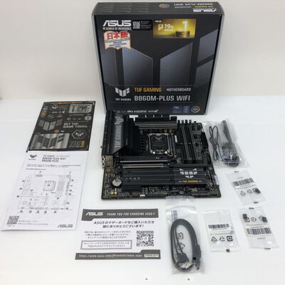 【徳島住吉店】中古  ASUS TUF GAMING B860M-PLUS WIFI (B860 1851 mATX DDR5) 175446 