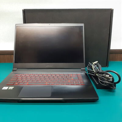【鹿児島店】中古  MSI GF65 Thin 10UE(i5-10500H/32GB/SSD512GB+512GB/RTX3060/W11H) 4700000921 