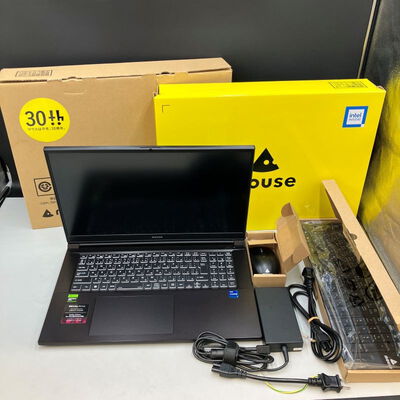 【熊本浜線店】中古  mouse K7-I7G1BBK-A(i7-12650H/16GB/SSD512GB/GTX1650/W11H) 5370001275 