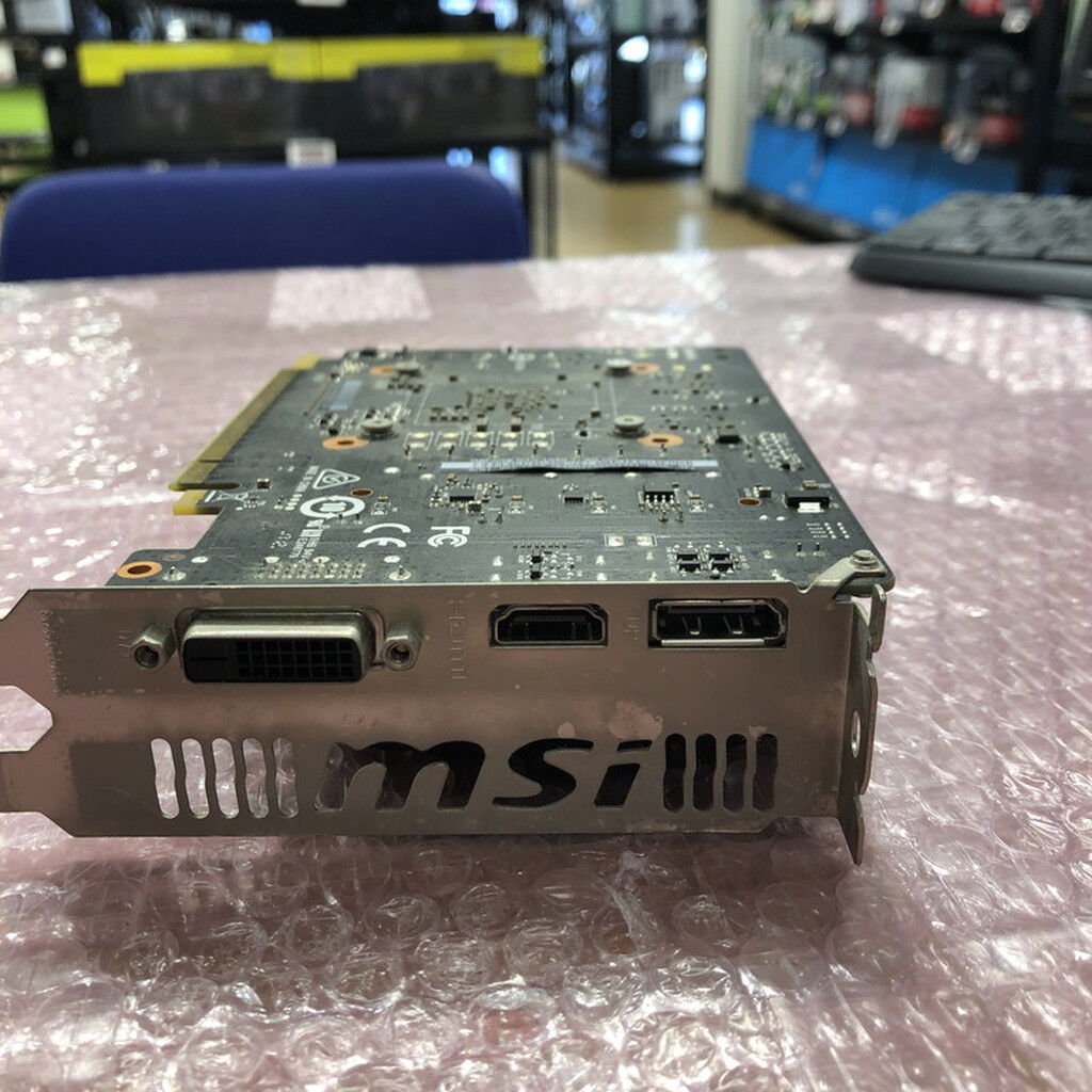 中古 MSI GeForce GTX 1050 Ti 4G OC（GTX1050Ti 4GB） 3480036924