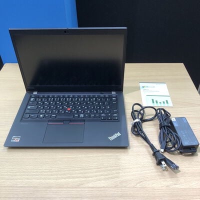 【甲府飯田店】中古  LENOVO ThinkPad X13 (AMD Ryzen 5 Pro 4650U 2.10GHz/32GB/SSD256GB/-/オンボード/13.3/1920x1080/Wi-Fi/WEBCAM/W11P/Microsoft Office Home and Business 2024) 184183 