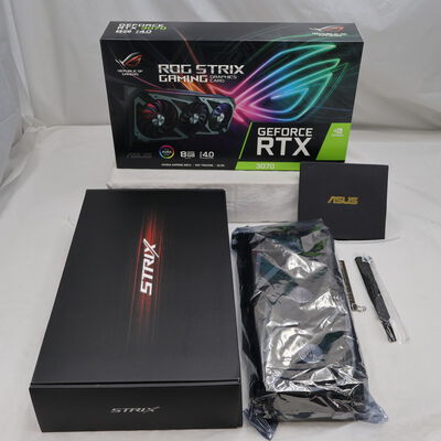 【通販センター】中古  ASUS ROG-STRIX-RTX3070-8G-GAMING（RTX3070 8GB） 3480041572 