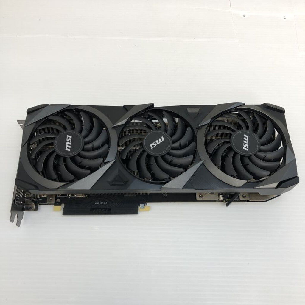 中古 MSI GeForce RTX 3080 VENTUS 3X PLUS 10G OC LHR (RTX3080 10G