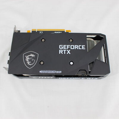 中古  MSI GeForce RTX 3060 VENTUS 2X 12G OC（RTX3060 12GB） 3480033853 