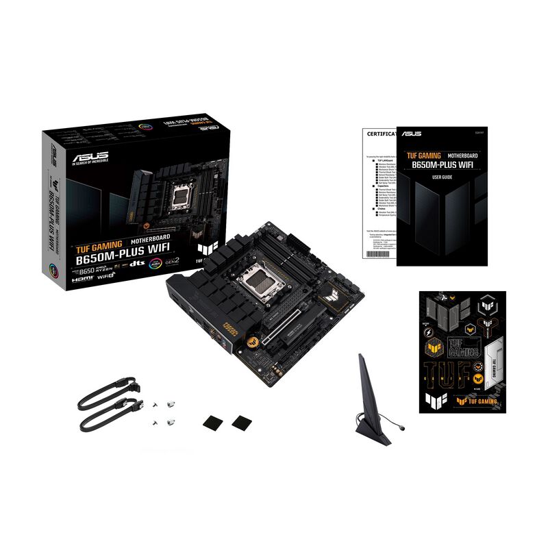 ASUS TUF GAMING B650M-PLUS WIFI (B650 AM5 MicroATX) ｜ パソコン