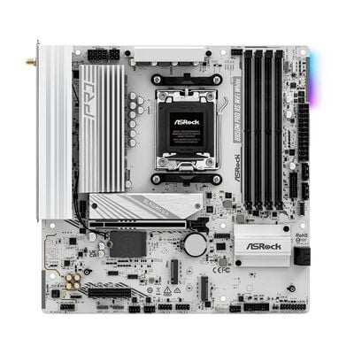 ASRock  B850M Pro RS WiFi White (B850 AM5 MicroATX) ドスパラ限定モデル 