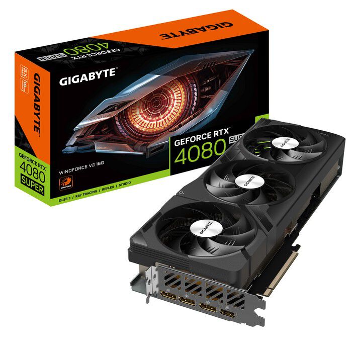 GIGABYTE GV-N408SWF3V2-16GD (GeForce RTX 4080 SUPER 16GB
