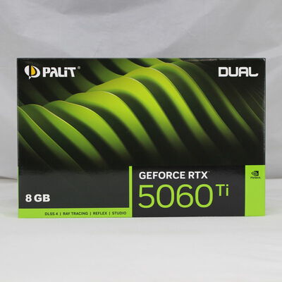 【通販センター】中古  Palit NE7506T019P1-GB2062D(RTX5060Ti Dual 8G) 178252 