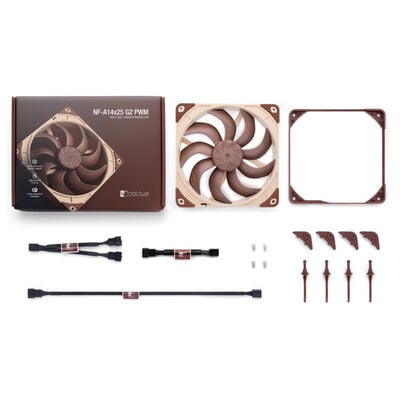 noctua  NF-A14X25-G2-PWM (140mm ブラウン) 
