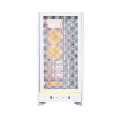 MONTECH  HS01 PRO White (ATX ガラス ホワイト) 