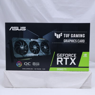 【通販センター】中古  ASUS TUF-RTX3060TI-O8G-GAMING（RTX3060Ti 8GB） 3480041662 