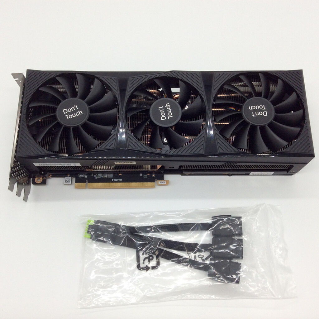 中古 ZOTAC ZT-D40710N-10B (RTX4070Ti 12GB) 1300007963 （332828