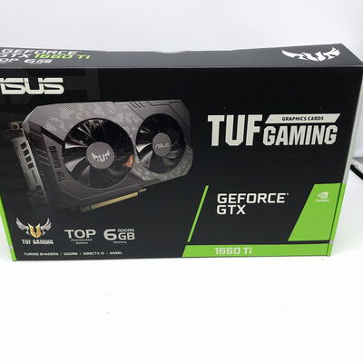 【宇都宮鶴田店】中古  ASUS TUF-GTX1660TI-O6G-GAMING 5280001137 