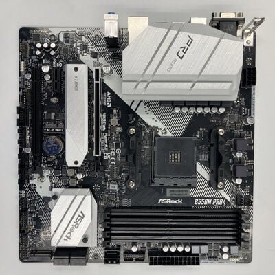 【なんば店】中古  ASRock B550M Pro4 (B550 AM4 mATX DDR4) 142938 