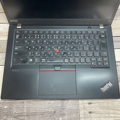 【広島店】中古  LENOVO ThinkPad X13 (AMD Ryzen 5 Pro 4650U 2.10GHz/32GB/SSD256GB/-/オンボード/13.3/1920x1080/Wi-Fi/WEBCAM/W11P/Microsoft Office Home and Business 2024) 184183 