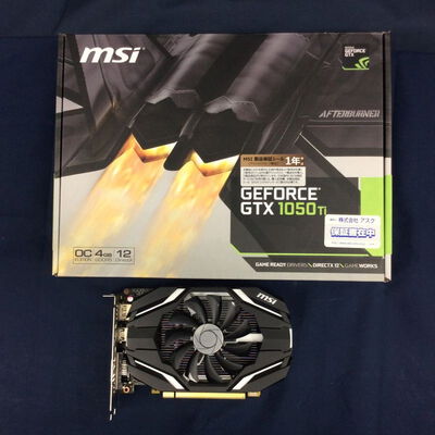 【川崎店】中古  MSI GTX1050Ti 4G OC(GTX1050Ti 4G GDR5 Single) 133568 