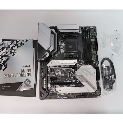 【札幌店】中古  ASRock B550 Steel Legend (B550 AM4 ATX DDR4) 142936 