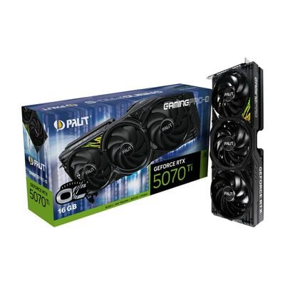Palit  NE7507TS19T2-GB2031U (GeForce RTX 5070 Ti GamingPro-S OC 16GB) 