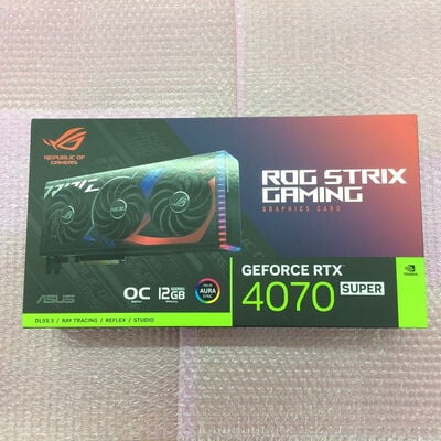 【なんば店】中古  ASUS ROG-STRIX-RTX4070S-O12G-GAMING (RTX4070 SUPER 12GB) 163385 