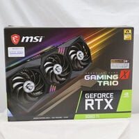 中古  MSI GeForce RTX 3060 Ti GAMING X TRIO (RTX3060Ti 8GB) 144192 