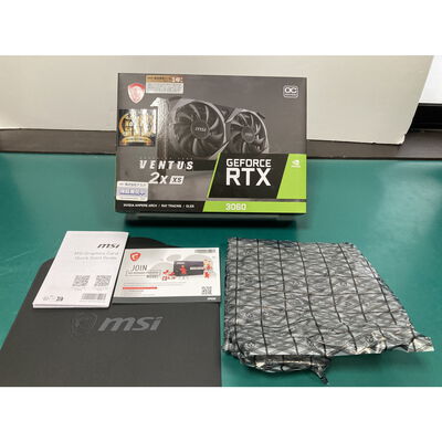【富山本郷店】中古  MSI GeForce RTX 3060 VENTUS 2X XS OC 12G(RTX3060 12G) 4760000754 