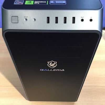 【松山環状枝松店】中古  Thirdwave GALLERIA XA7R-R46T(Ryzen7 5700X/32GB/SSD2TB/無し/RTX4060Ti 8GB/W11H) 4560001120【8/21価格改定!】 