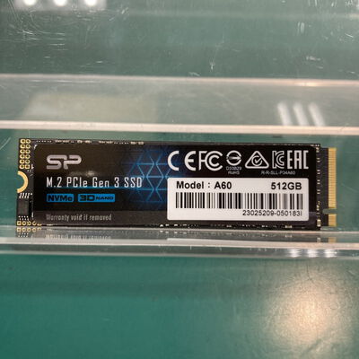 【富山本郷店】中古  SP A60（M.2 SSD 512GB NVMe 2280） 3480040398 