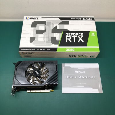【津ラッツ店】中古  Palit NE63050018JE-1070F(RTX3050 StormX 6G) 4990000990 