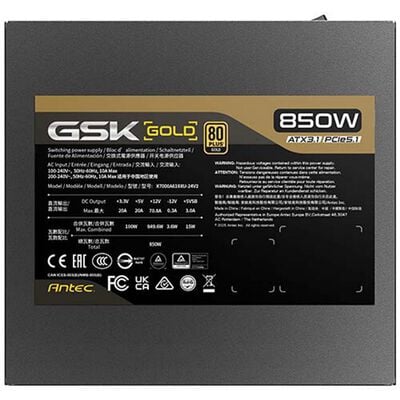 Antec  GSK850 V2 ATX3.1 (850W) 