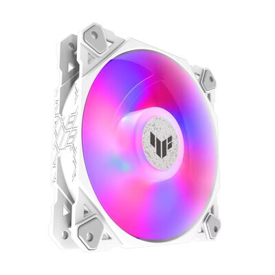 ASUS  TUF Gaming TF120 ARGB Fan - Single Pack ホワイト (TUF GAMING TF120 WHITE ARGB) 