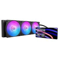 CoolerMaster  MasterLiquid Core LCD 6" 360 Black ARGB MLW-D36M-A24PA-L1 (360mm ARGB ブラック) 