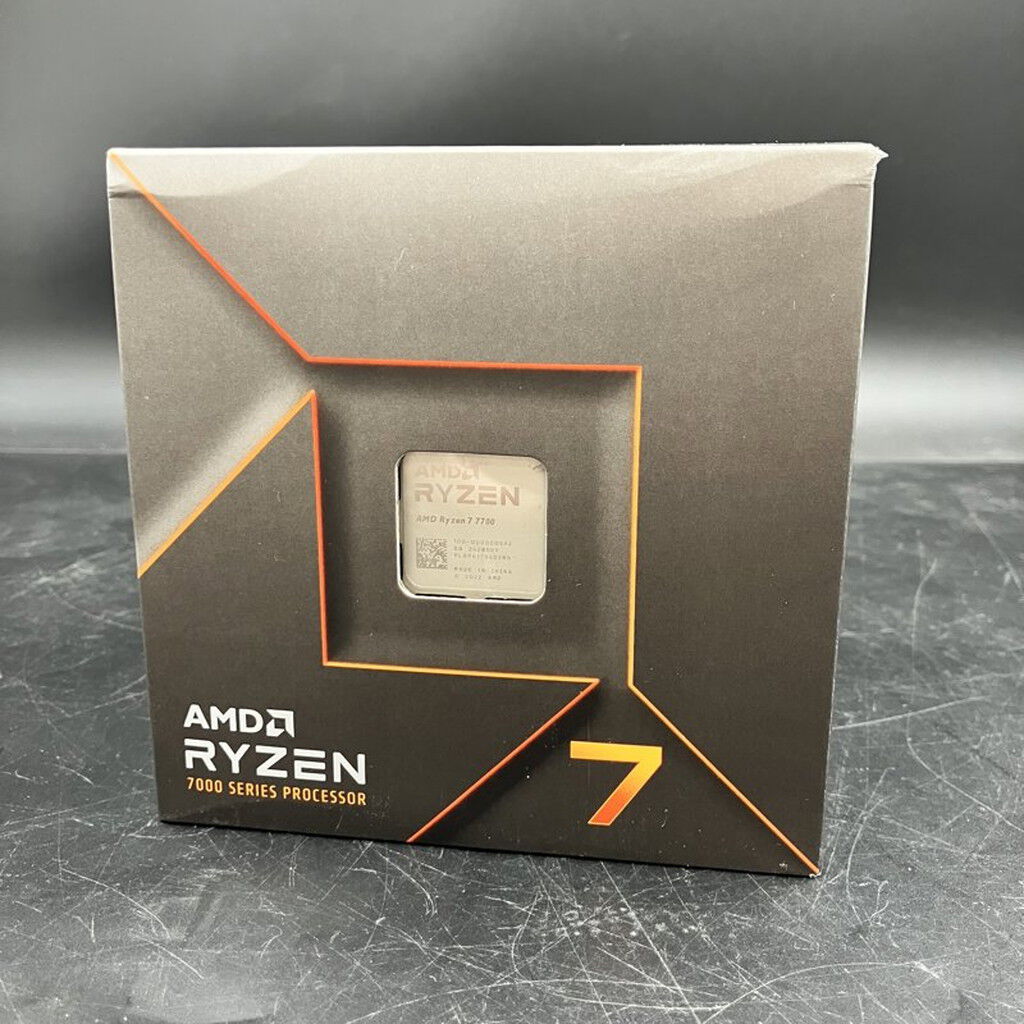 中古 AMD Ryzen 7 7700 (AM5/3.8GHz/40M/C8/T16/65W) 3120024058