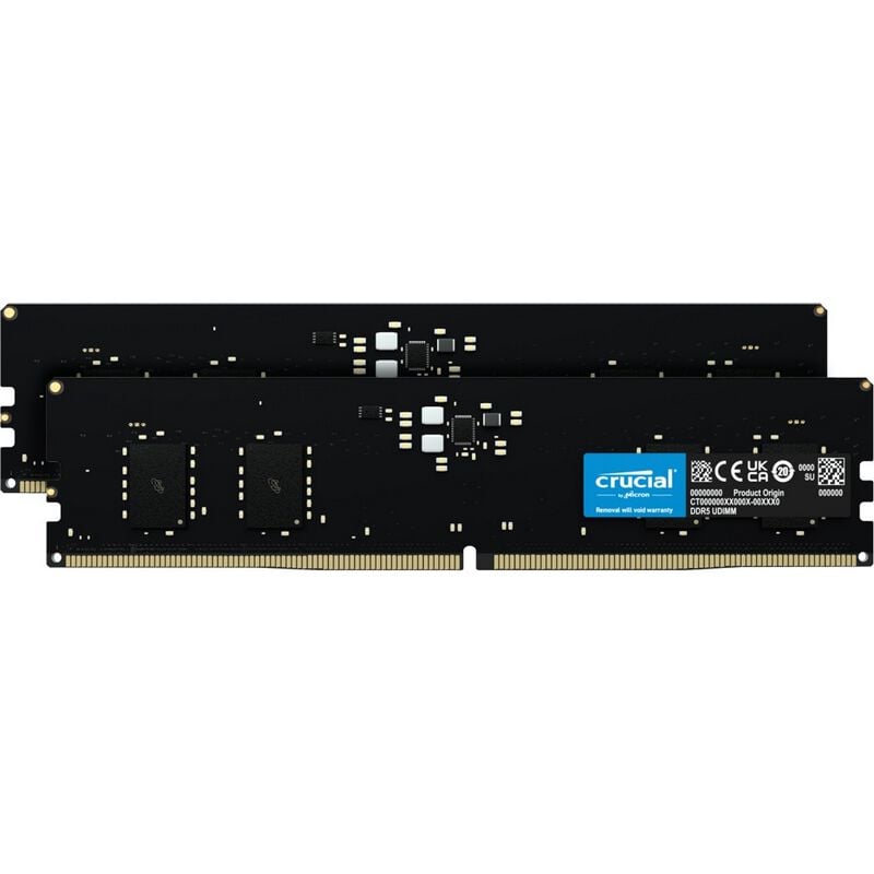 Crucial CT2K8G48C40U5 (DDR5 PC5-38400 8GB 2枚組) ｜ パソコン