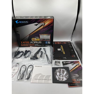 【水戸赤塚店】中古  GIGABYTE Z490 AORUS MASTER (Z490 1200 ATX DDR4) 142607 